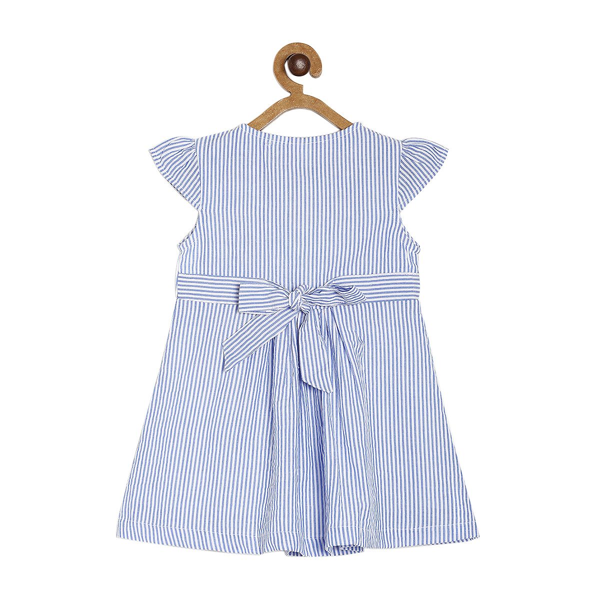 Girls Blue Dress/Pinny