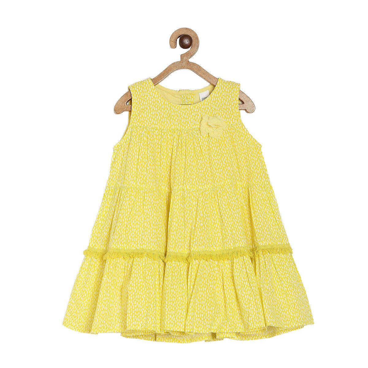 Girls Yellow Dress/Pinny