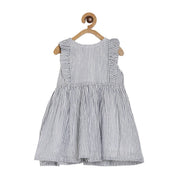 Girls White Dress/Pinny