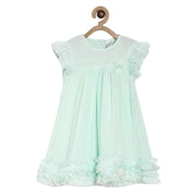 Girls Turq Dress/Pinny