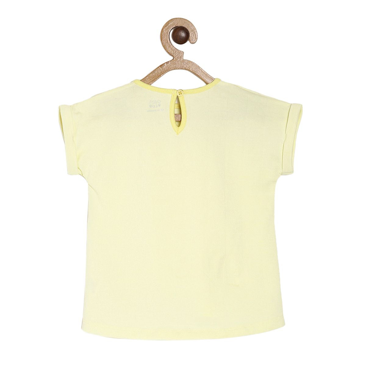 Pack of 1 knit top - pale yellow for 3-6 Months