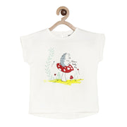 Pack of 1 knit top - white for 3-6 Months