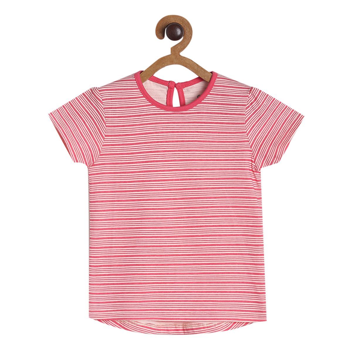 Pack of 2 knit top - pink & red for 3-6 Months