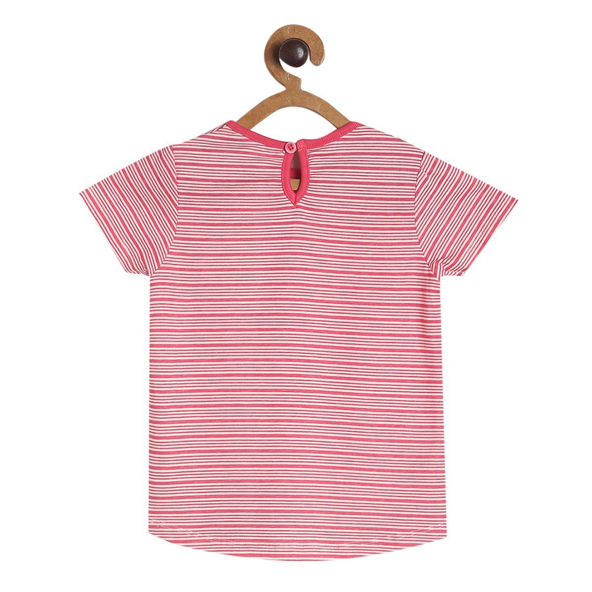 Pack of 2 knit top - pink & red for 3-6 Months