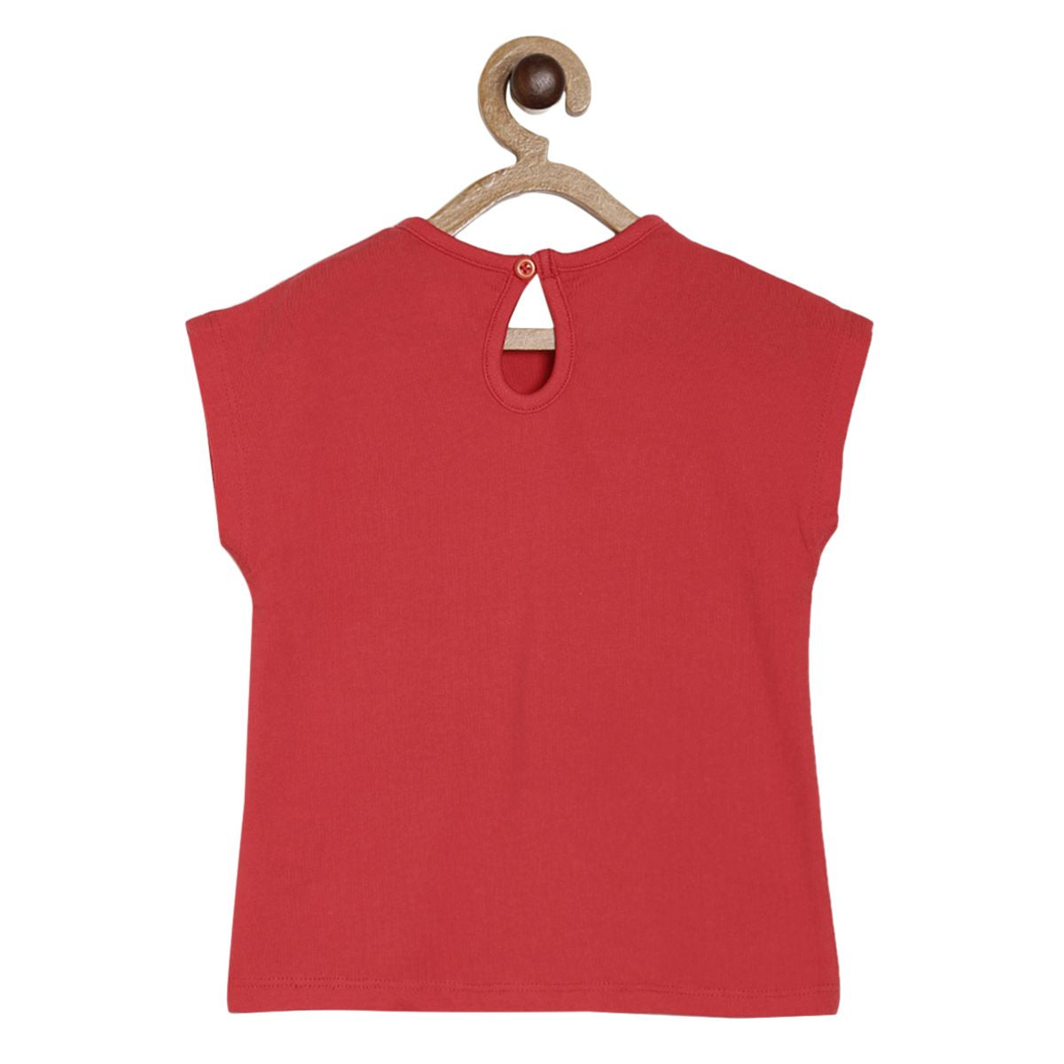 Red Knit Top