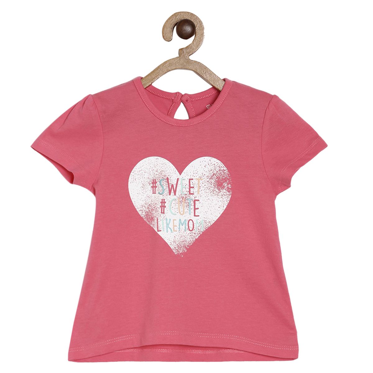 Pack of 1 knit top - pink for 3-6 Months