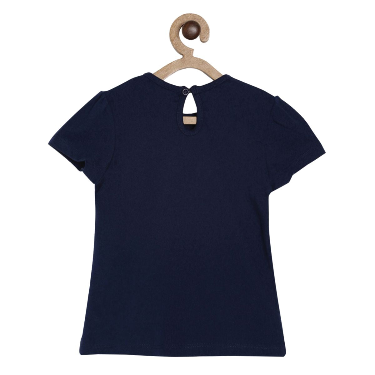 Navy Knit Top