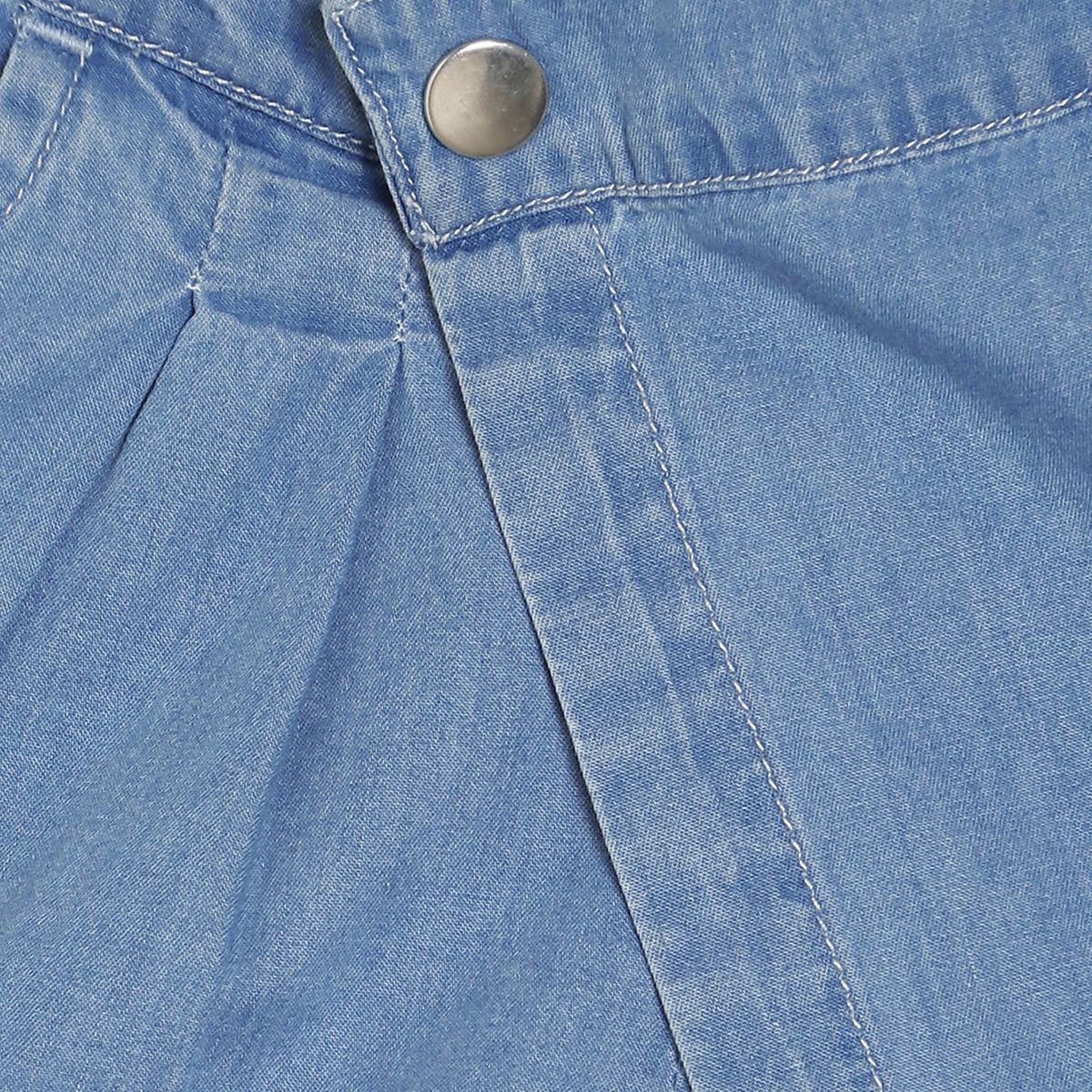 Pack of 1 woven skirt - denim blue for 3-6 Months