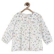 White Woven Top