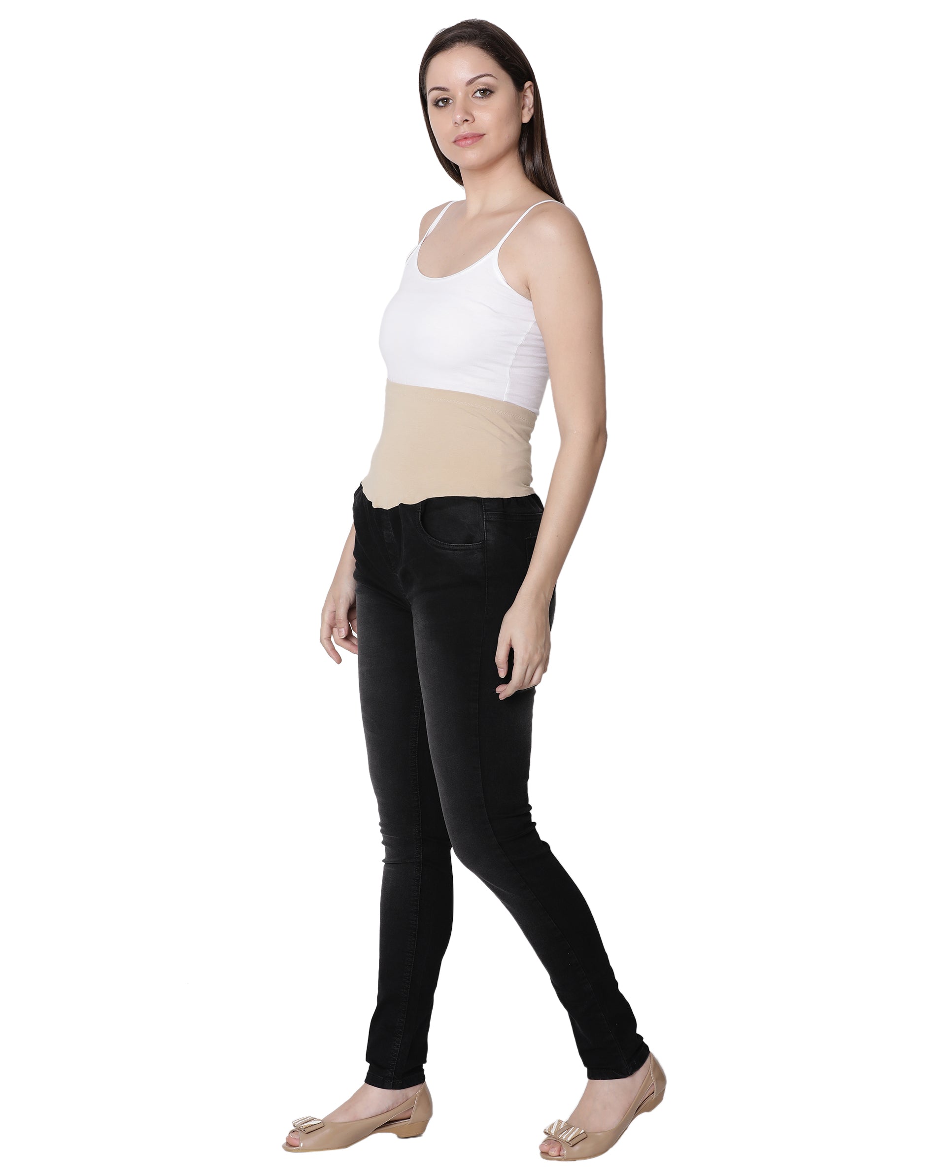 Black Tummy Tucker Pants