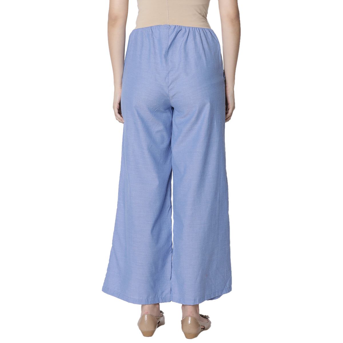 Chambray Nursing Woven Pant