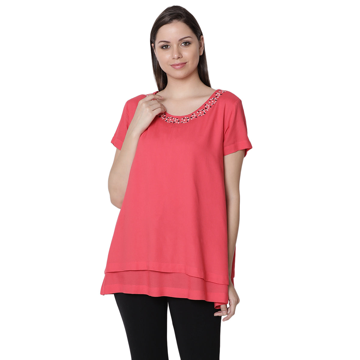 Nursing Woven Top