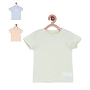 Pack of 3 t-shirt - light grey for 0-3 Months