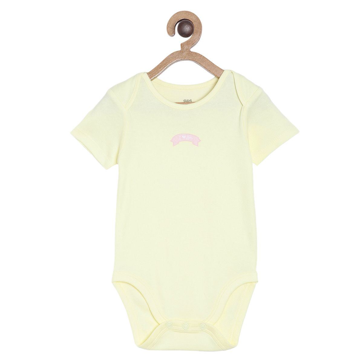 Pack of 3 bodysuit - cream yellow for New Born