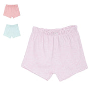 Pack of 3 shorts - lavender for 0-3 Months