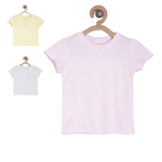 Pack of 3 knit top - lavender for 0-3 Months