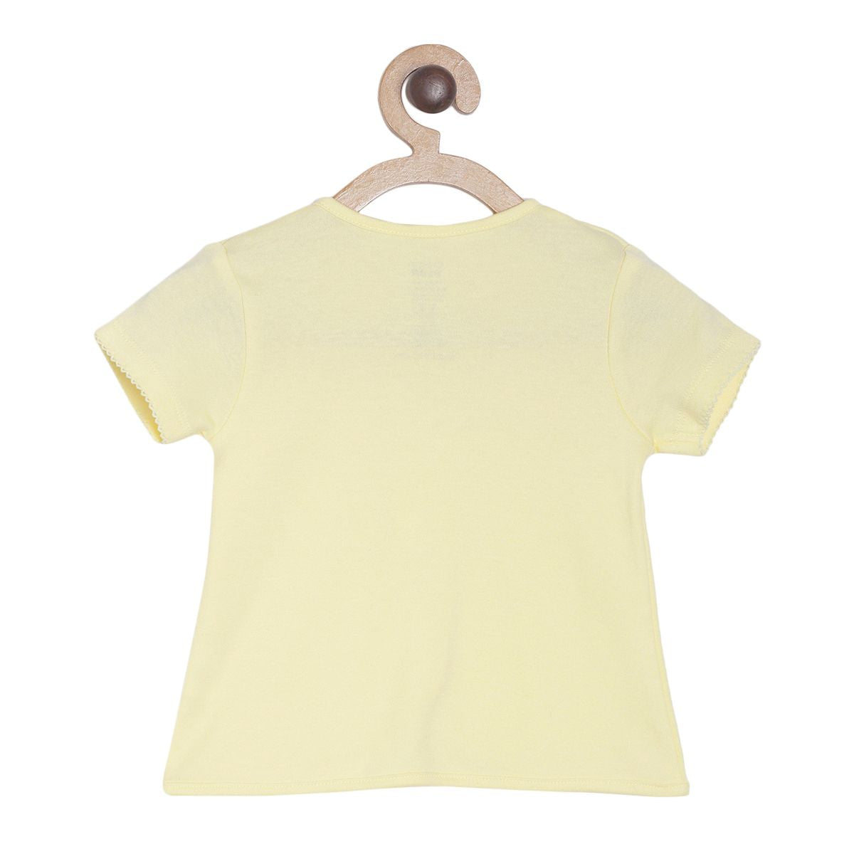 Pack of 3 front open vest - cream yellow for New Born
