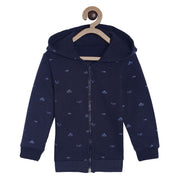 Boys Navy Blue Sweat Shirt