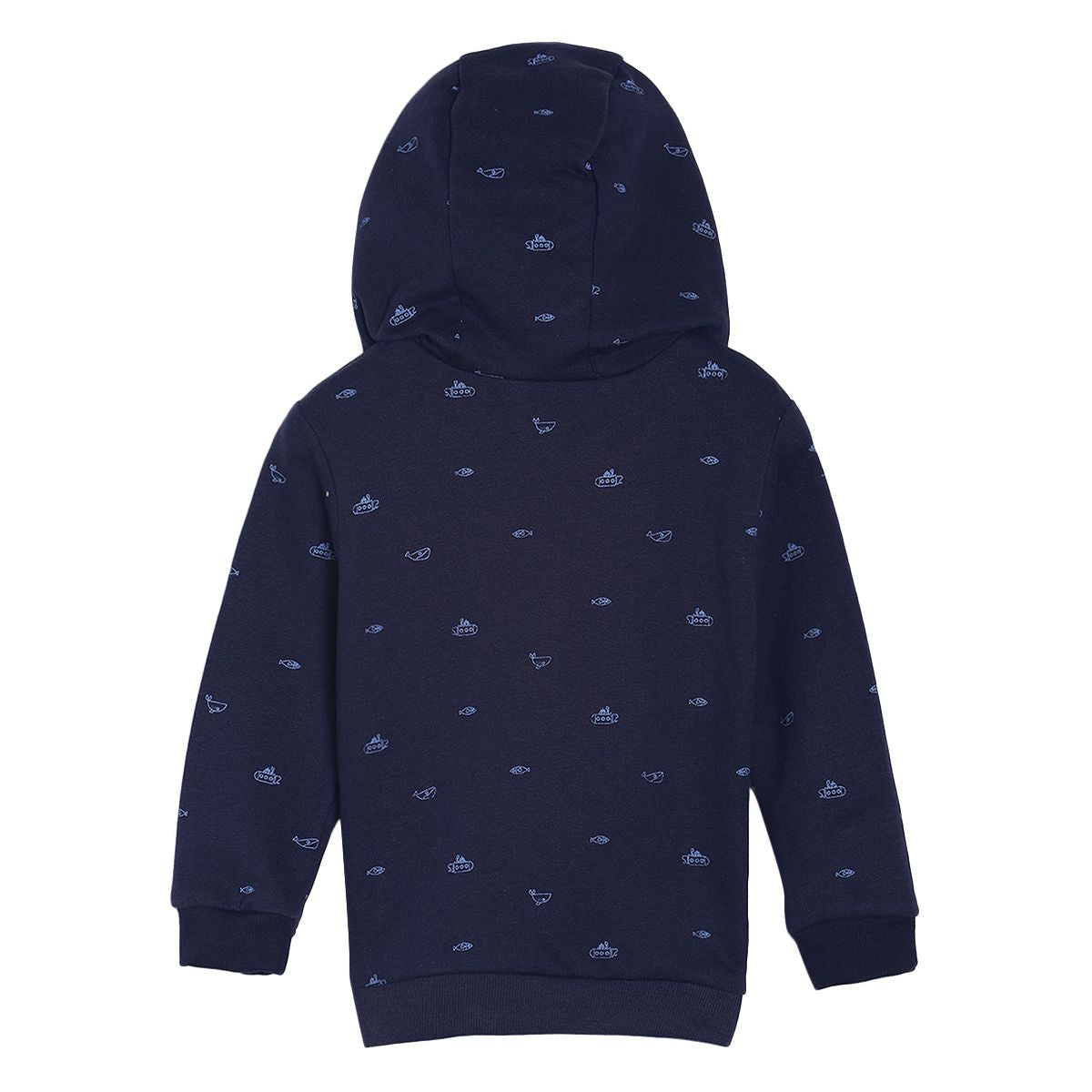 Boys Navy Blue Sweat Shirt