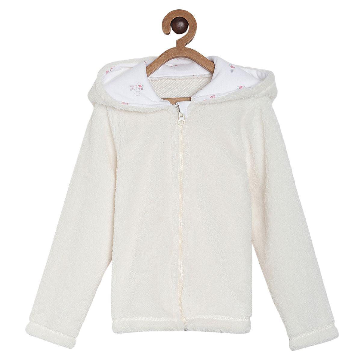 Girls Offwhite Jacket