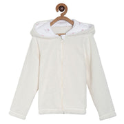 Girls Offwhite Jacket