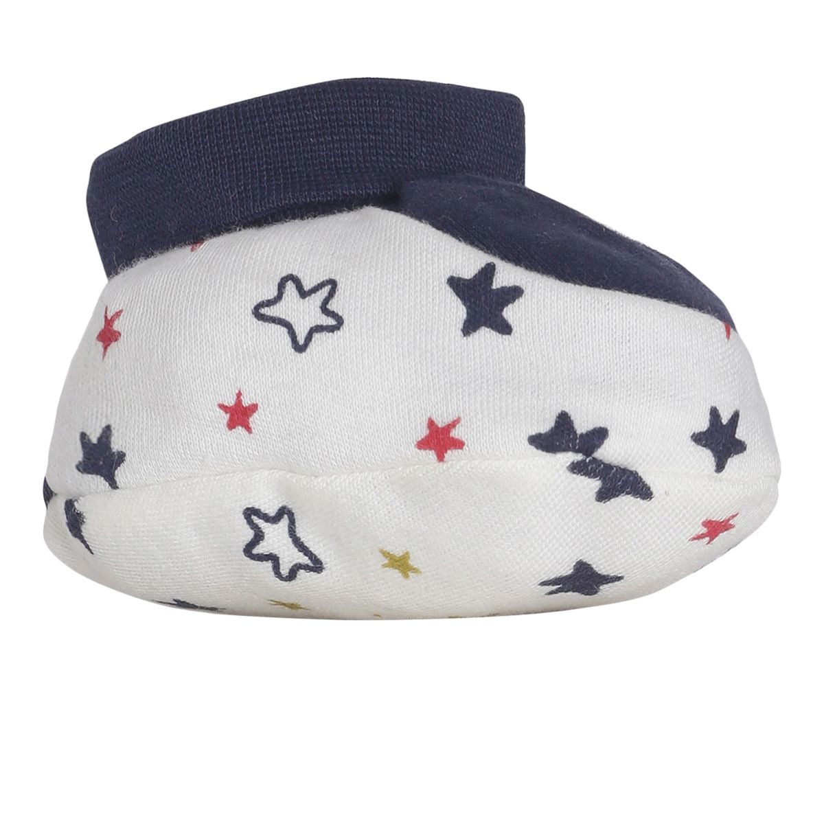 Baby Boys Navy Blue Cotton Tuxedo Style Feeding Bib