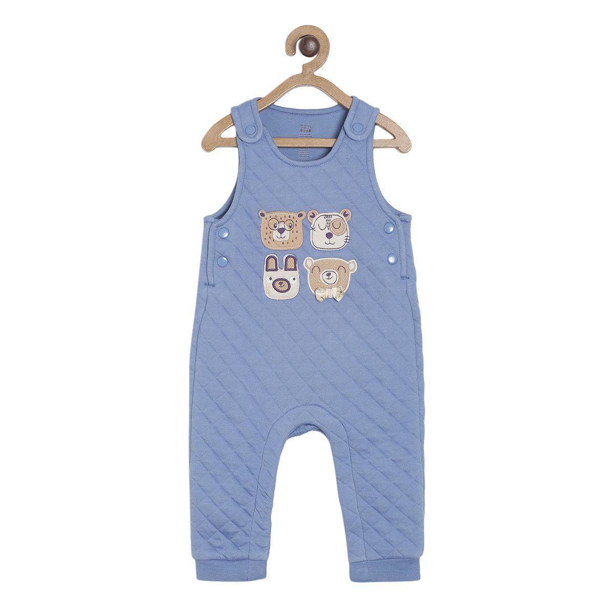 Boys Blue Dungaree Set