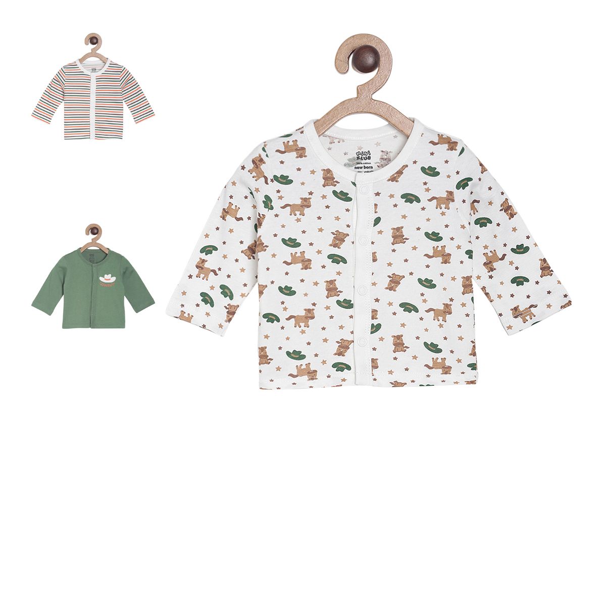 Boys Multi Front Open Vest
