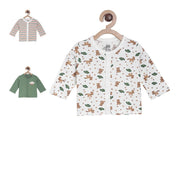Boys Multi Front Open Vest