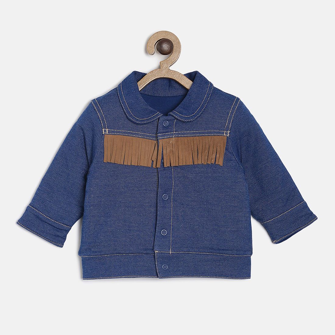 Pack of 1 jacket - denim for 0-3 Months