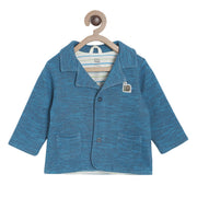 Pack of 1 jacket - denim blue for 0-3 Months