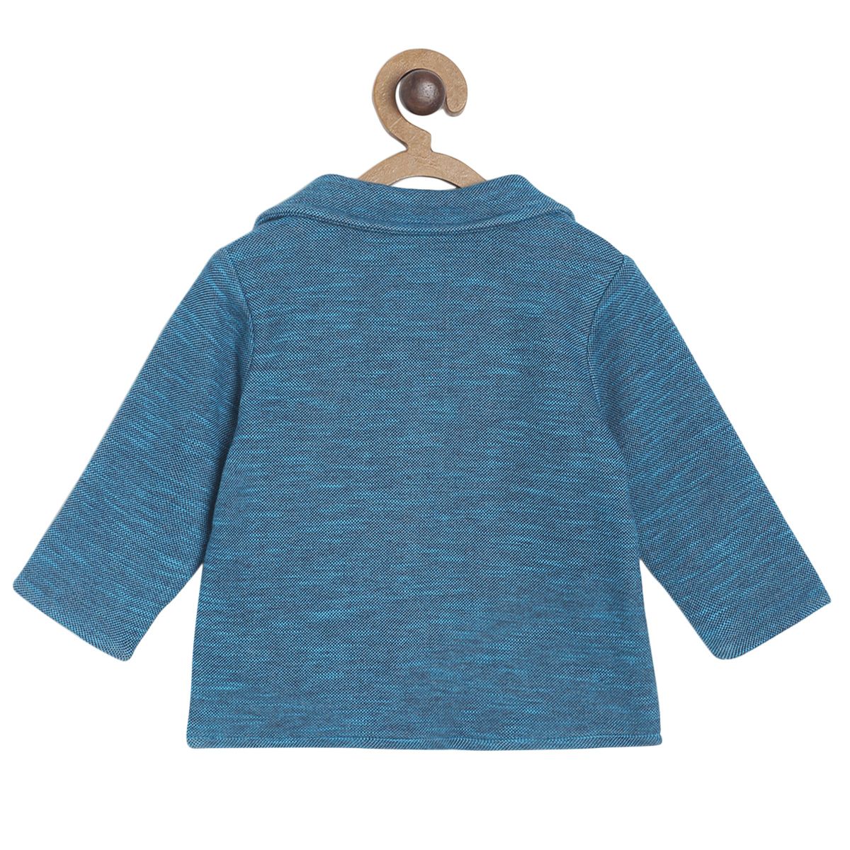 Pack of 1 jacket - denim blue for 0-3 Months