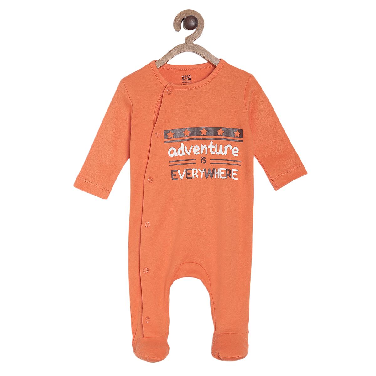 Pack of 2 sleep suit - white & blue for New Born