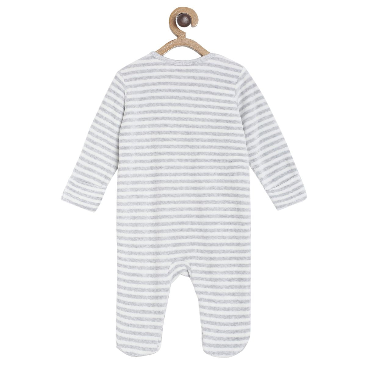 Pack of 1 sleep suit - sky blue & yellow for New Born