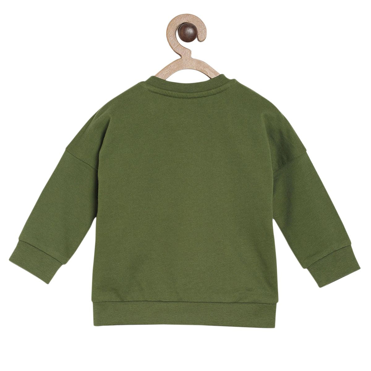 Pack of 1 sweatshirt - green for 0-3 Months