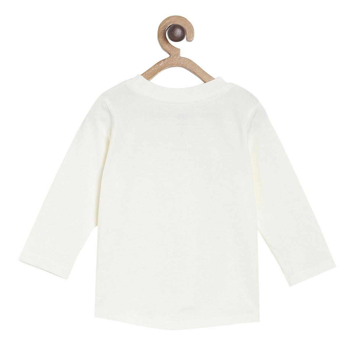 Boys Off White T-Shirt & Knit Bottom