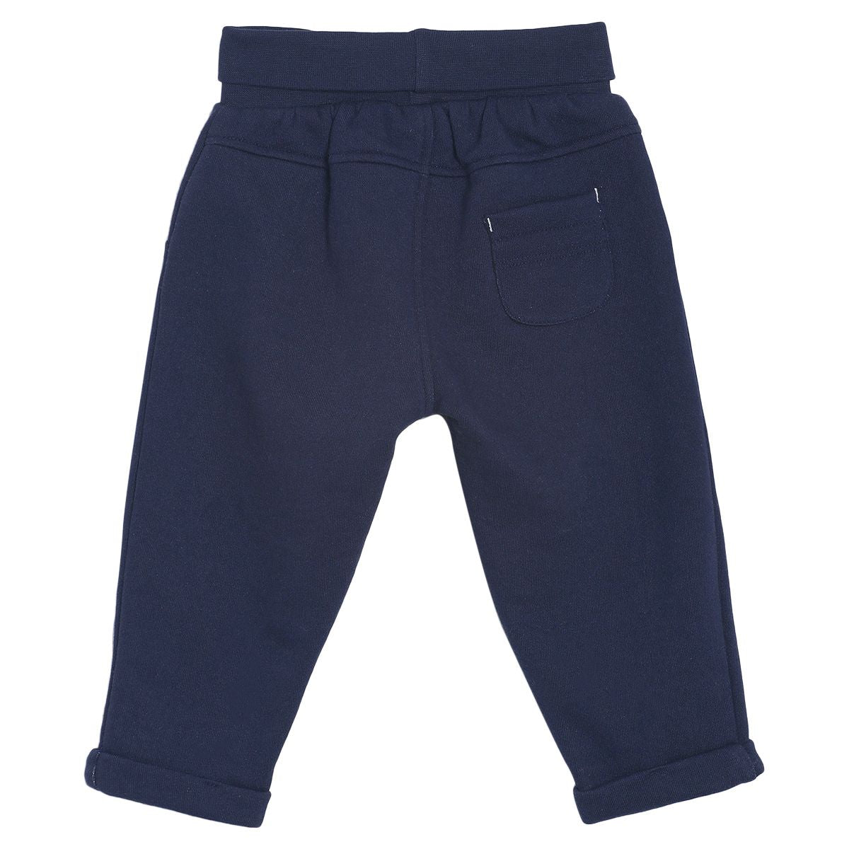 Boys Off White T-Shirt & Knit Bottom