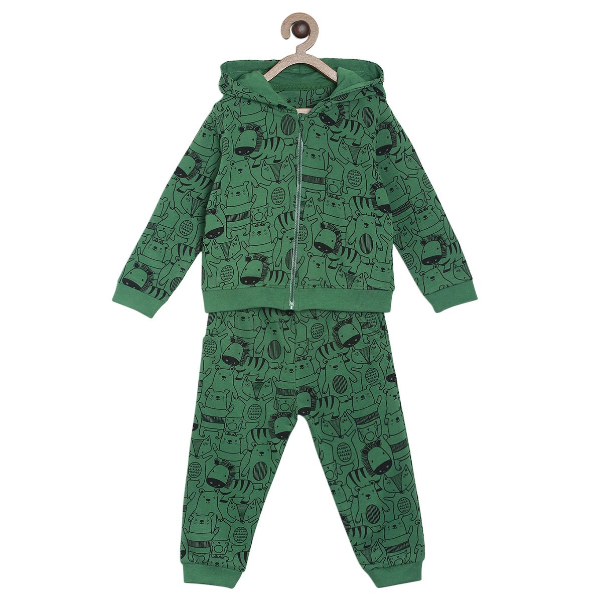 Pack of 2 track set - green for 3-6 Months