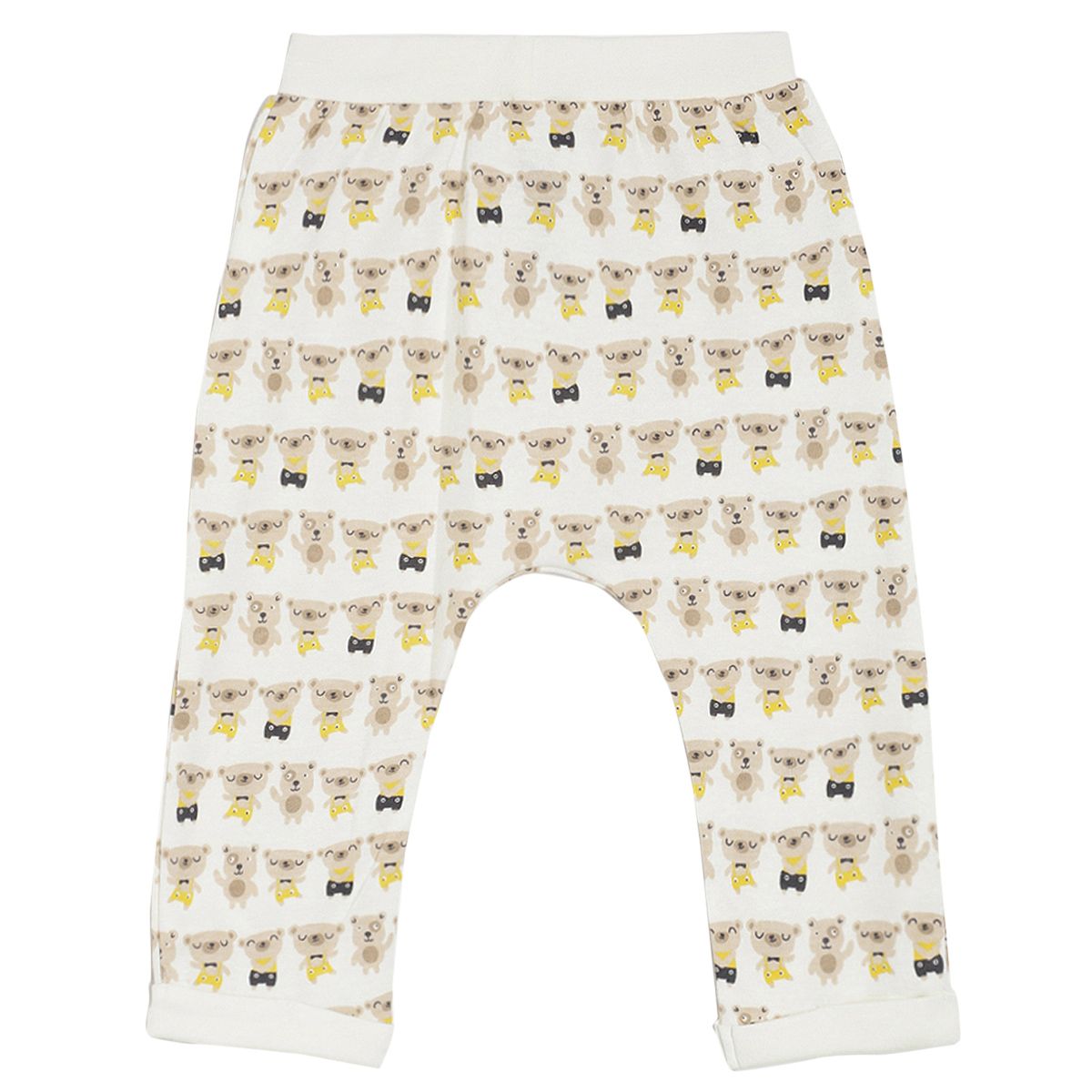 Boys Yellow T-Shirt & Knit Bottom