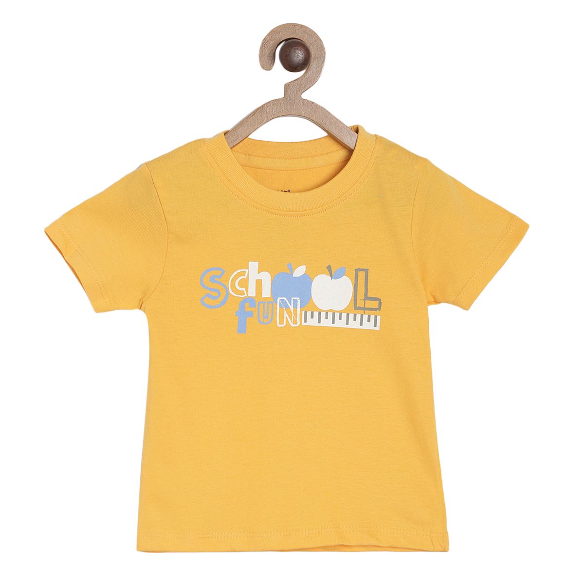 Pack of 3 t-shirt - light brown  & light brown for 0-3 Months