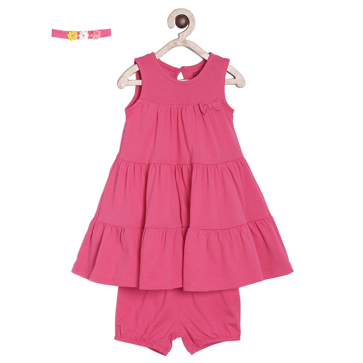Pack of 3 dress - pink for 0-3 Months