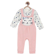 Pack of 2 dungaree set - pink for 3-6 Months