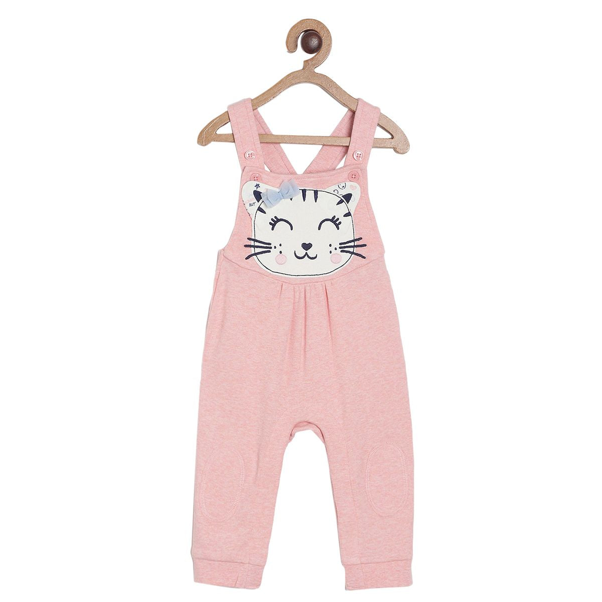 Pack of 2 dungaree set - pink for 3-6 Months