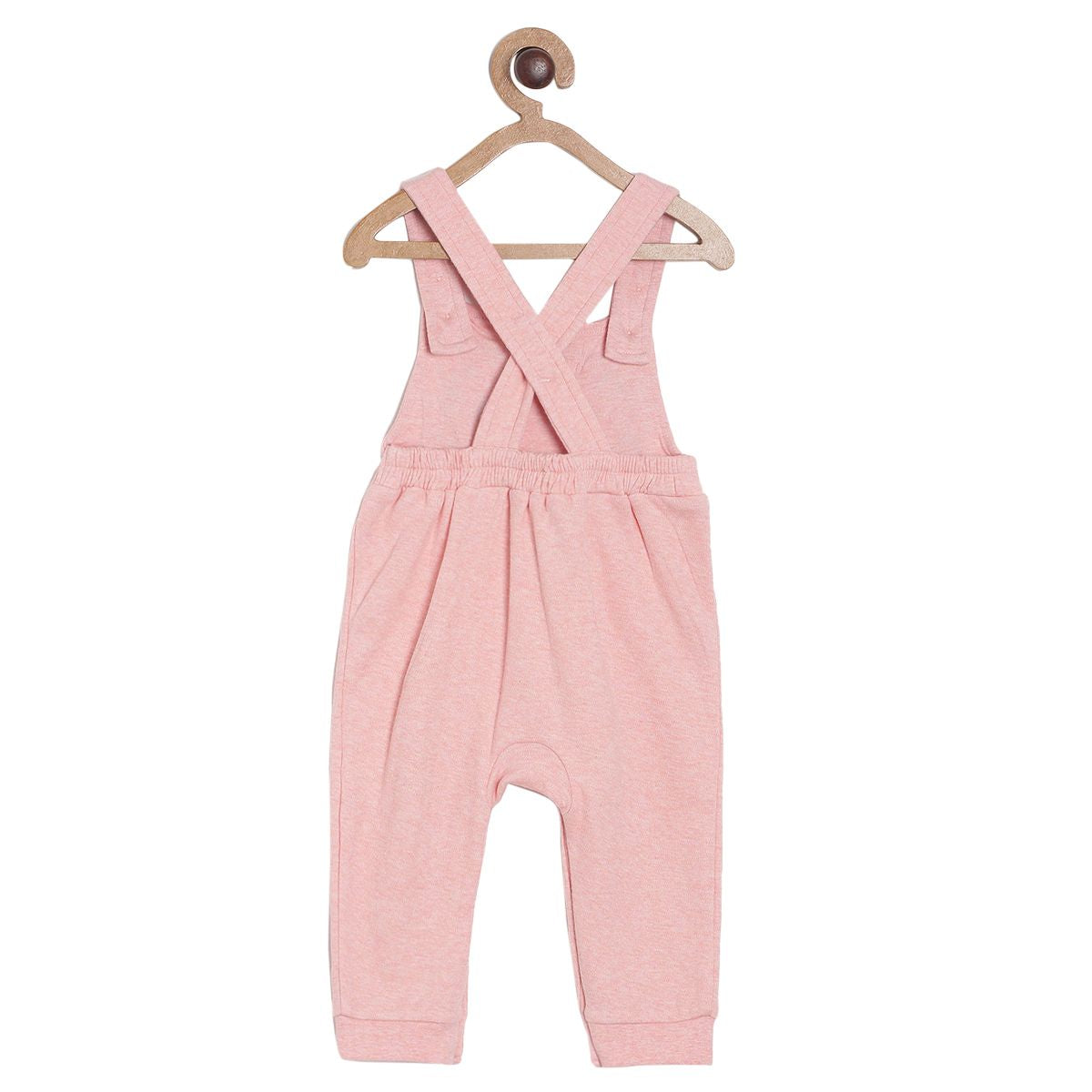 Pack of 2 dungaree set - pink for 3-6 Months