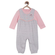 Pack of 2 dungaree set - pink for 3-6 Months
