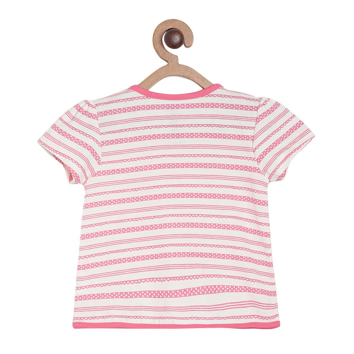 Pack of 3 front open vest - red & white for New Born
