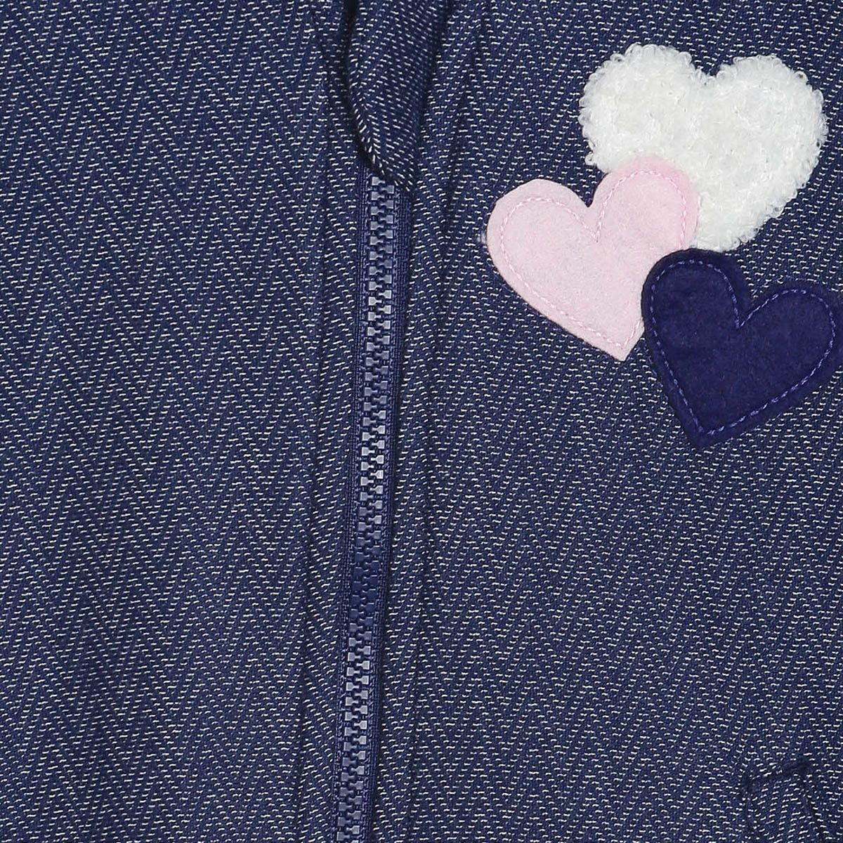Pack of 1 jacket - navy for 0-3 Months