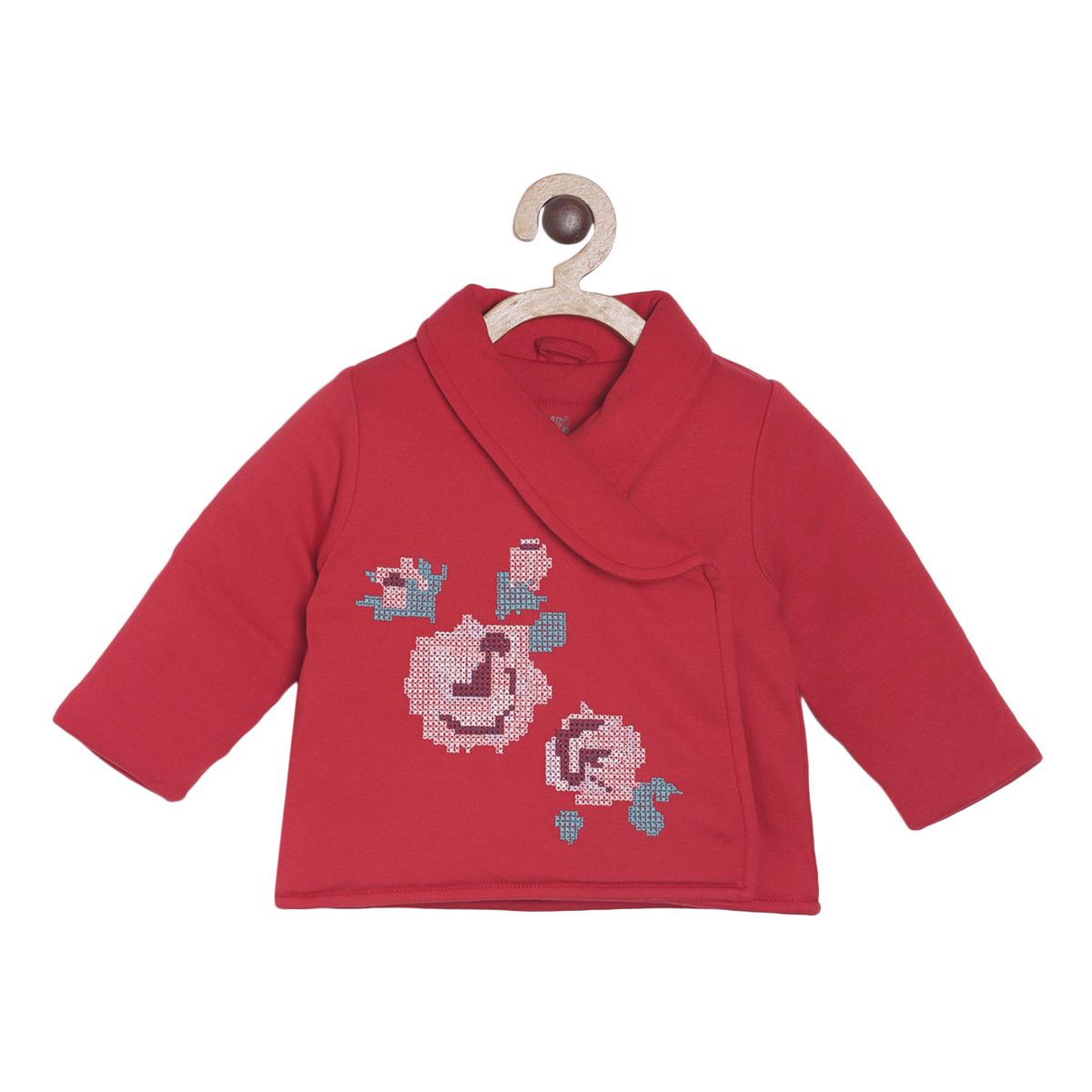 Pack of 1 jacket - red for 0-3 Months