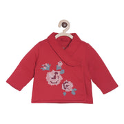 Pack of 1 jacket - red for 0-3 Months