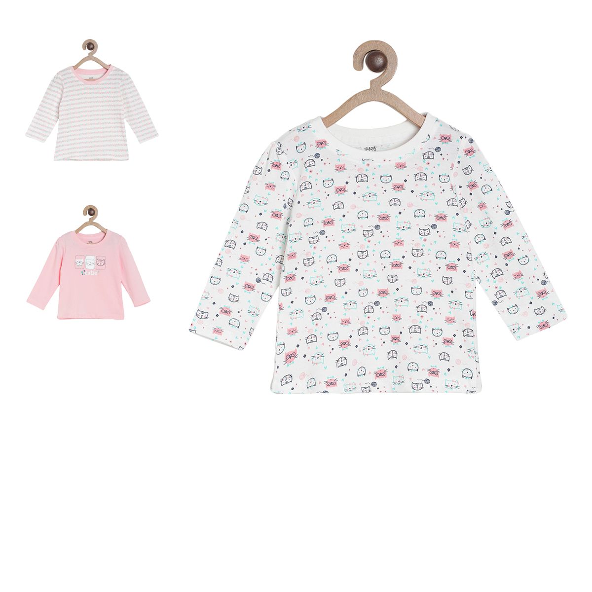 Girls Multi Knit Top